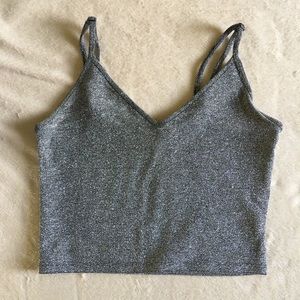 Glitter Crop Top Cami | Forever 21